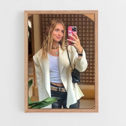 ap-chiara ferragni-4 cadre Bois clair