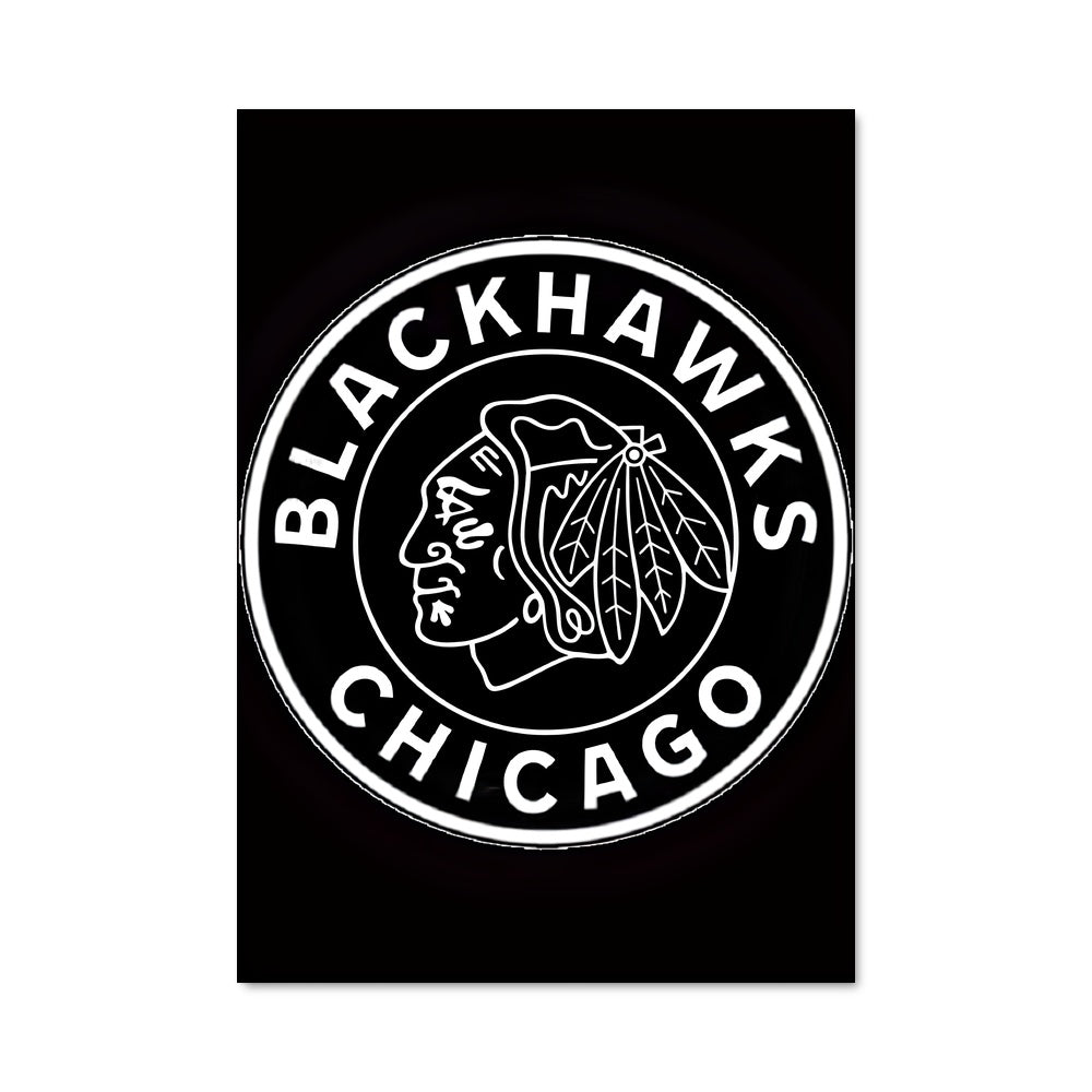 Poster Esprit des Blackhawks