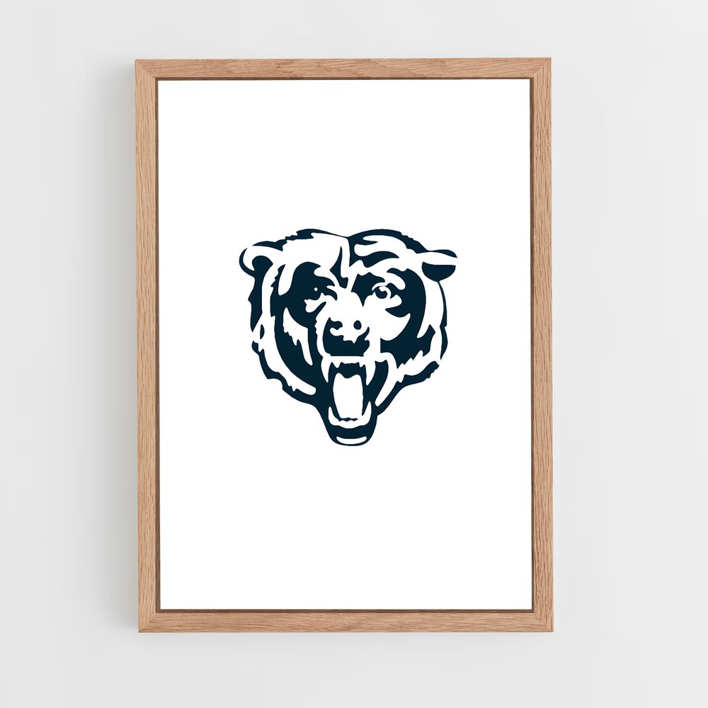 ap-chicago bears-2 cadre Bois clair