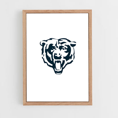 ap-chicago bears-2 cadre Bois clair