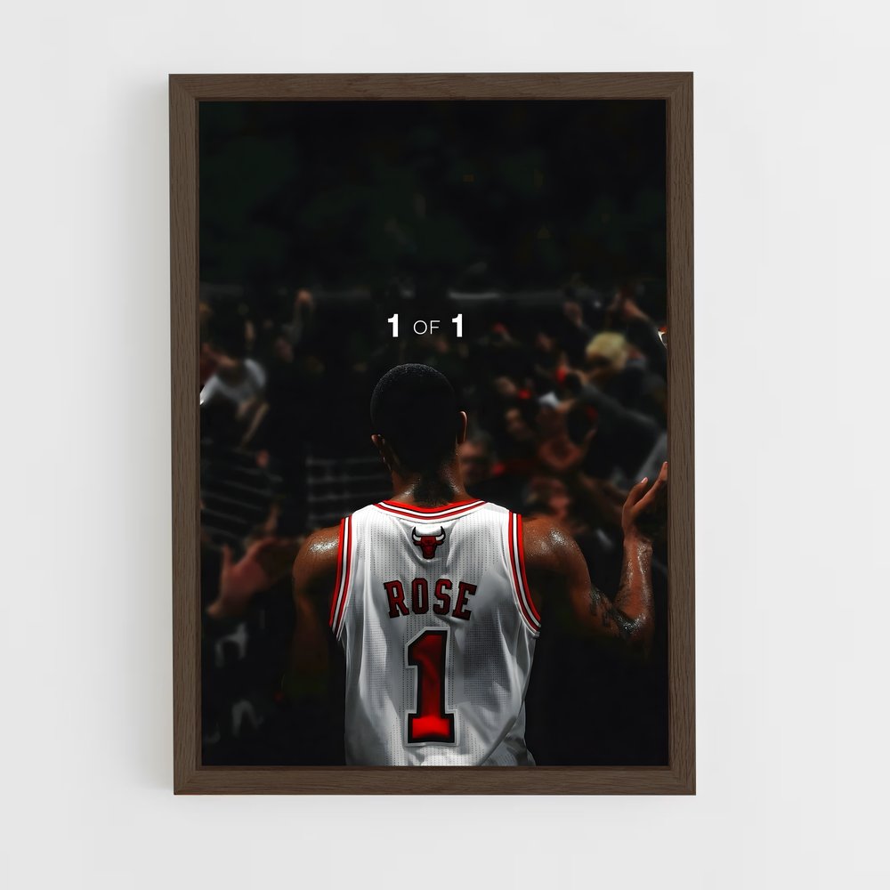 ap-chicago bulls-11 cadre Bois foncé