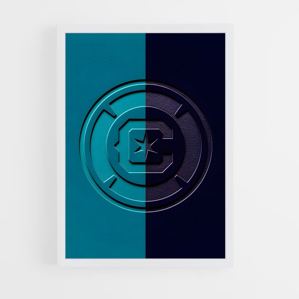 ap-chicago fire fc-3 cadre Blanc