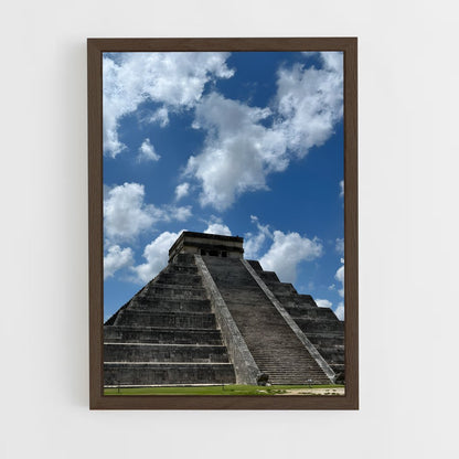 ap-chichen itza-3 cadre Bois foncé