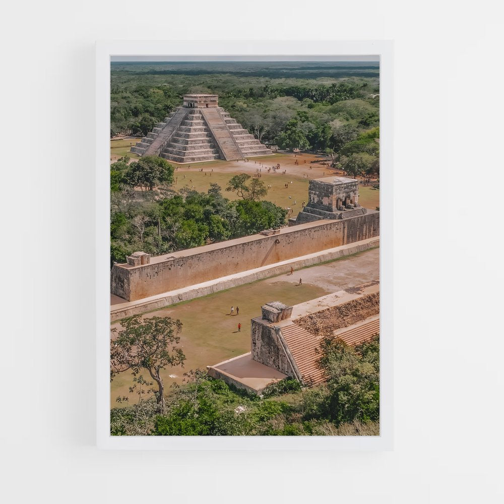 ap-chichen itza-7 cadre Blanc