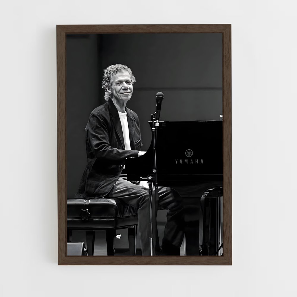 ap-chick corea-3 cadre Bois foncé