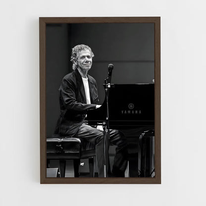 ap-chick corea-3 cadre Bois foncé