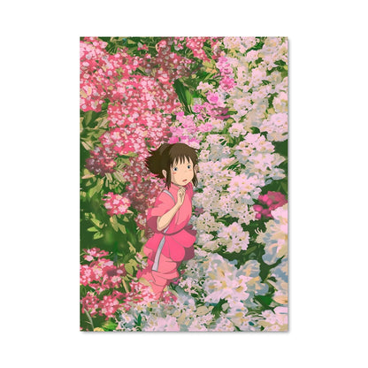 Poster Fleurs de Chihiro
