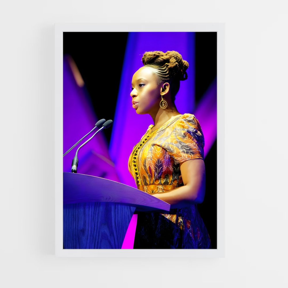 ap-chimamanda ngozi adichie-1 cadre Blanc