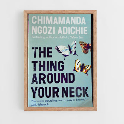 ap-chimamanda ngozi adichie-3 cadre Bois clair
