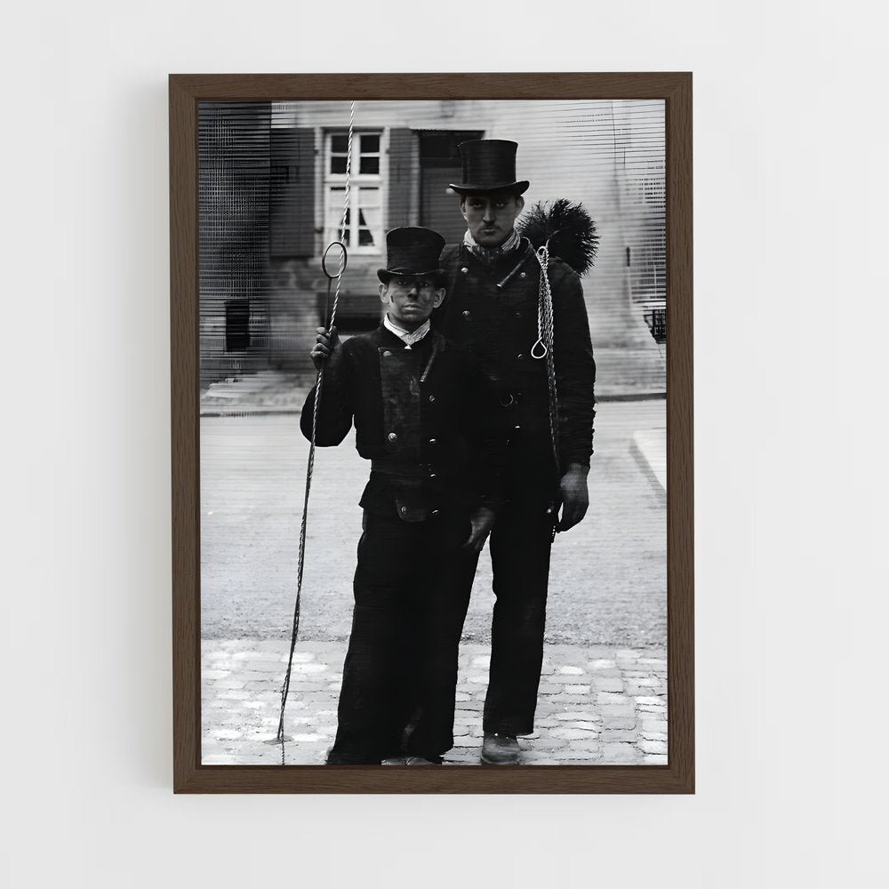 ap-chimney sweep-1 cadre Bois foncé