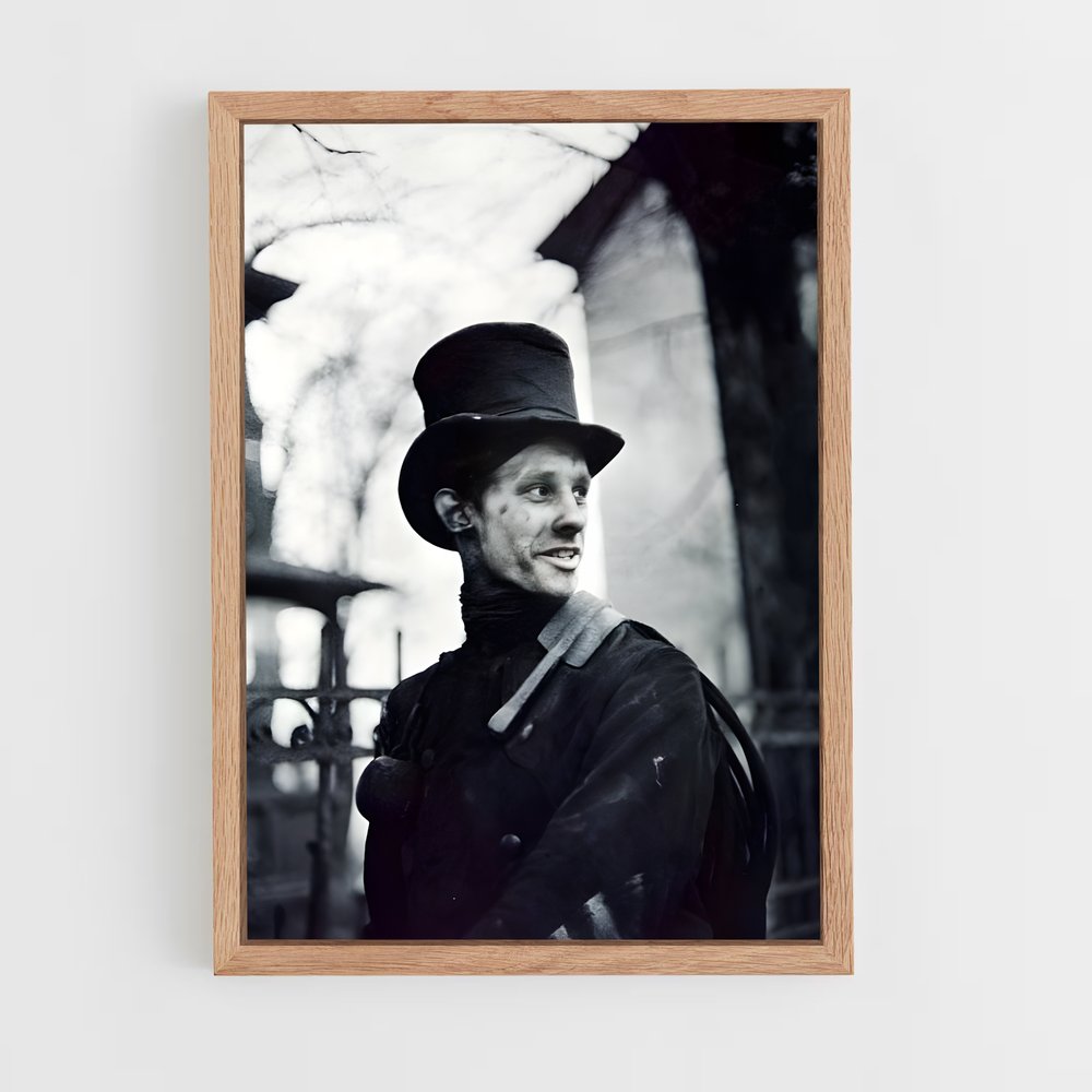 ap-chimney sweep-2 cadre Bois clair
