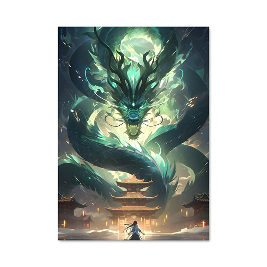 Poster Dragon de l'Eau