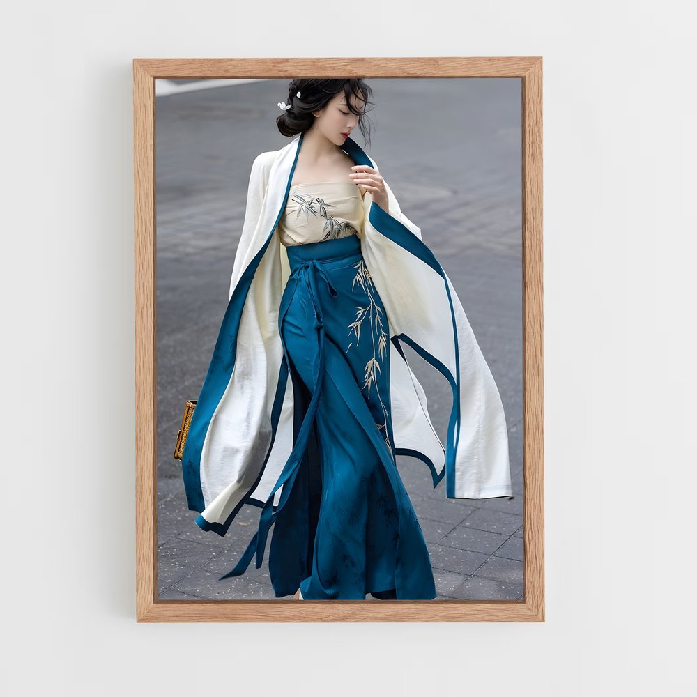 ap-chinese fashion-1 cadre Bois clair