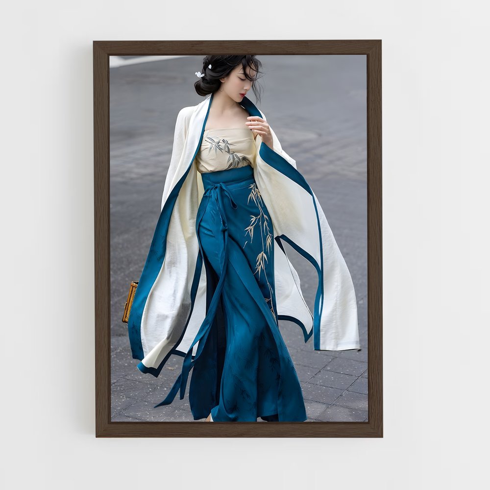 ap-chinese fashion-1 cadre Bois foncé