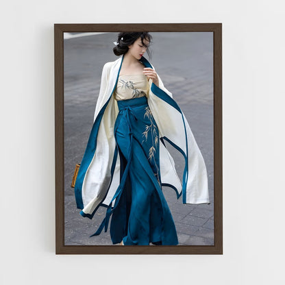 ap-chinese fashion-1 cadre Bois foncé