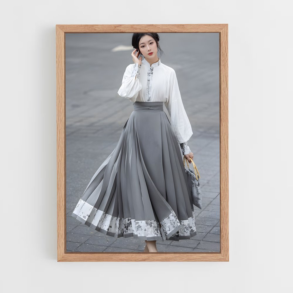 ap-chinese fashion-3 cadre Bois clair