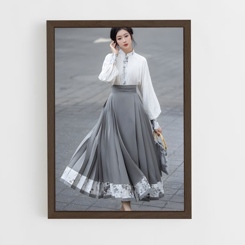 ap-chinese fashion-3 cadre Bois foncé