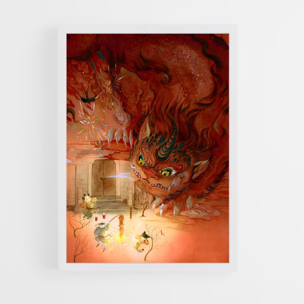 ap-chinese mythology-1 cadre Blanc