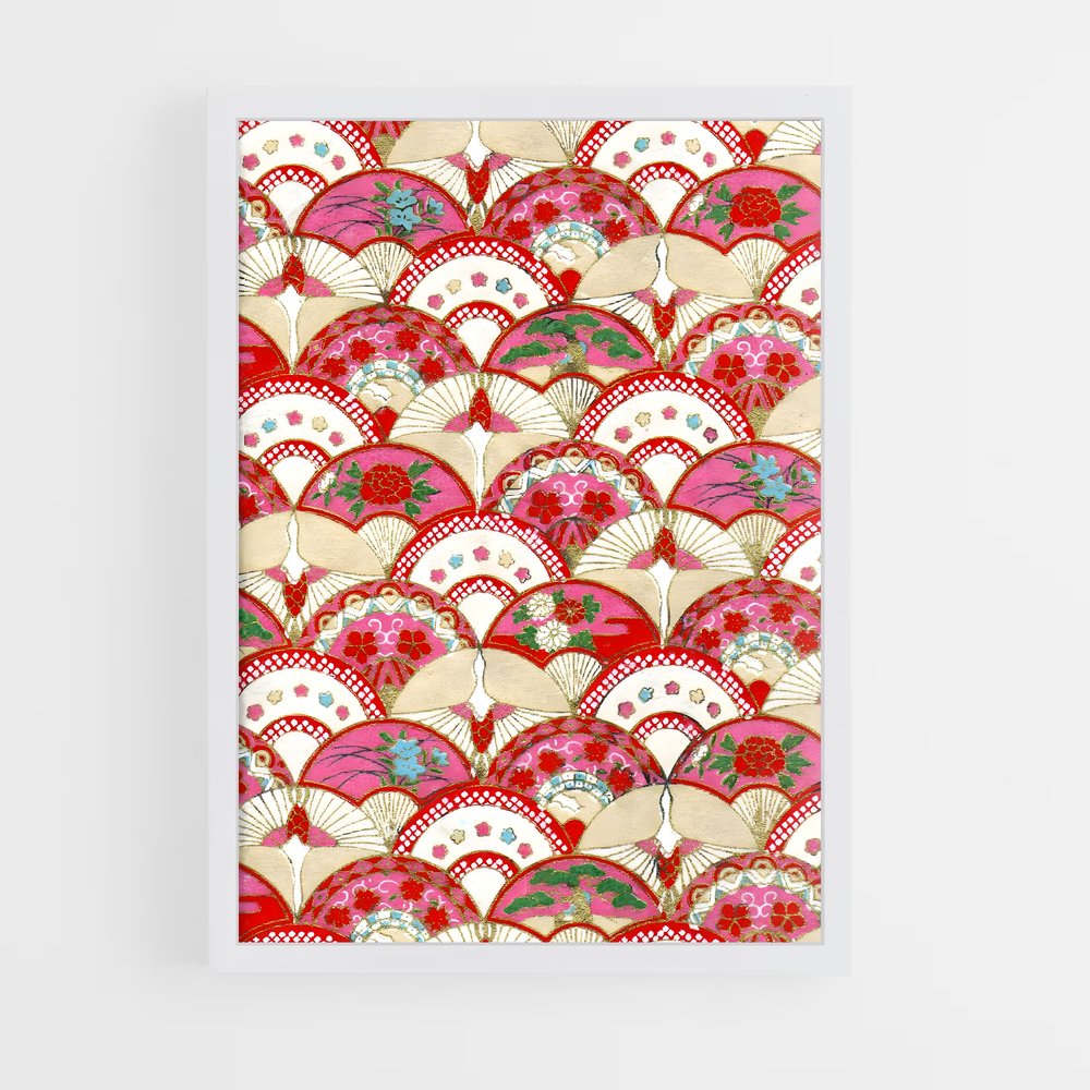 ap-chinese patterns-7 cadre Blanc