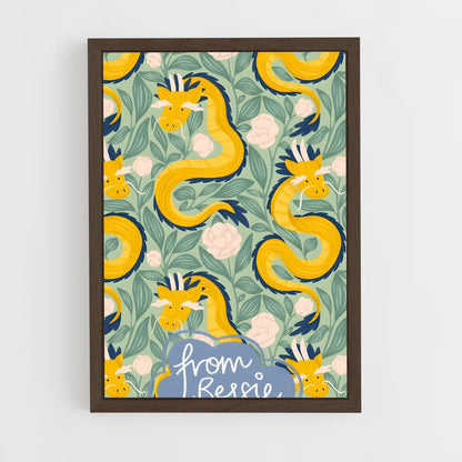 ap-chinese patterns-9 cadre Bois foncé