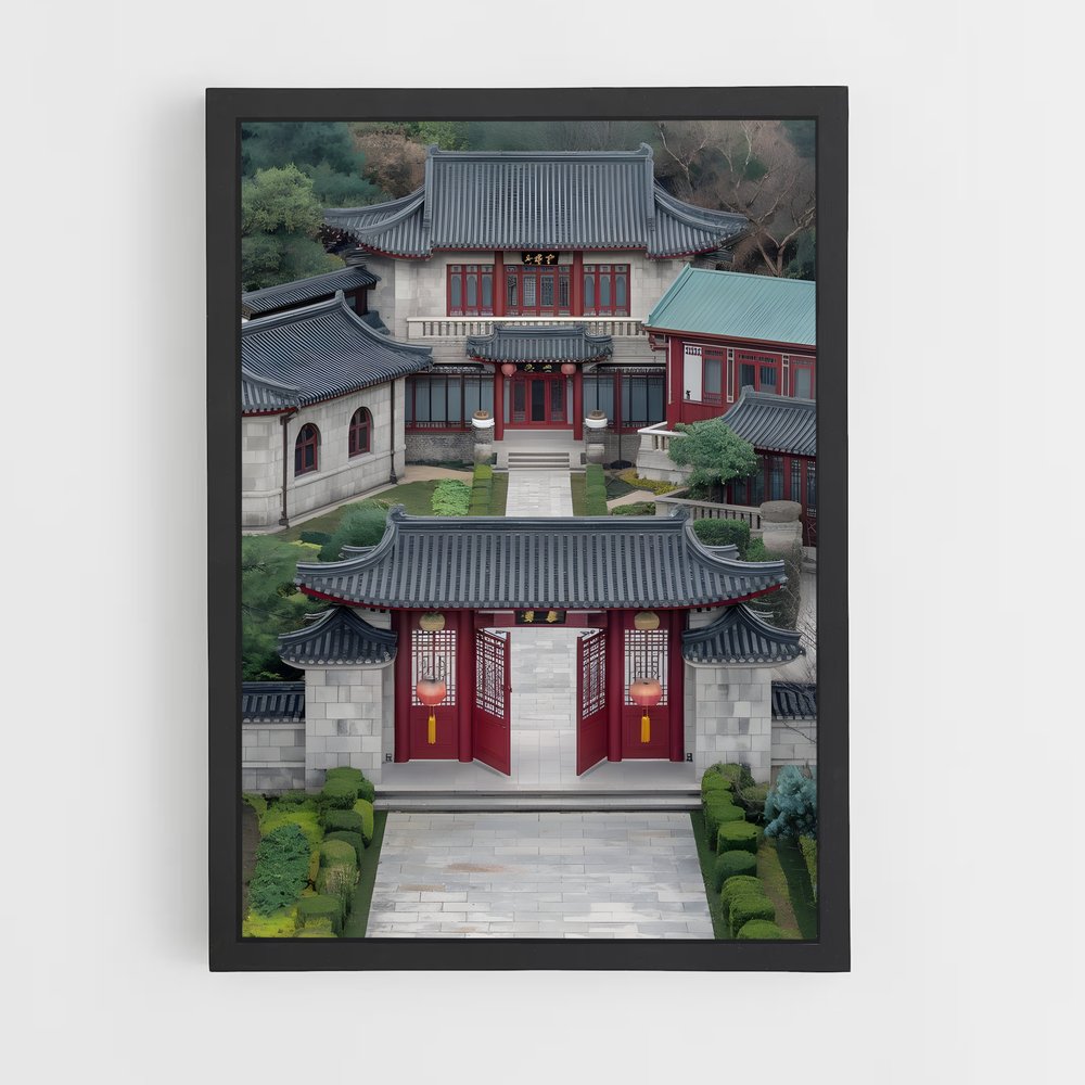 ap-chinese traditional architecture-1 cadre Noir