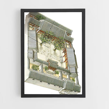 ap-chinese traditional architecture-4 cadre Noir