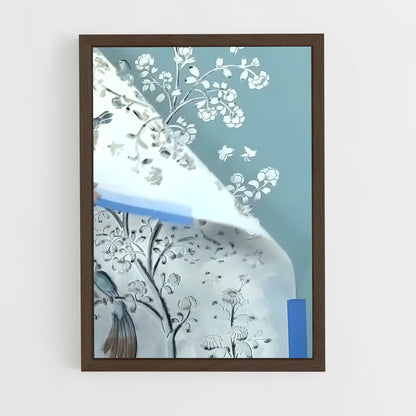 ap-chinoiserie patterns-10 cadre Bois foncé