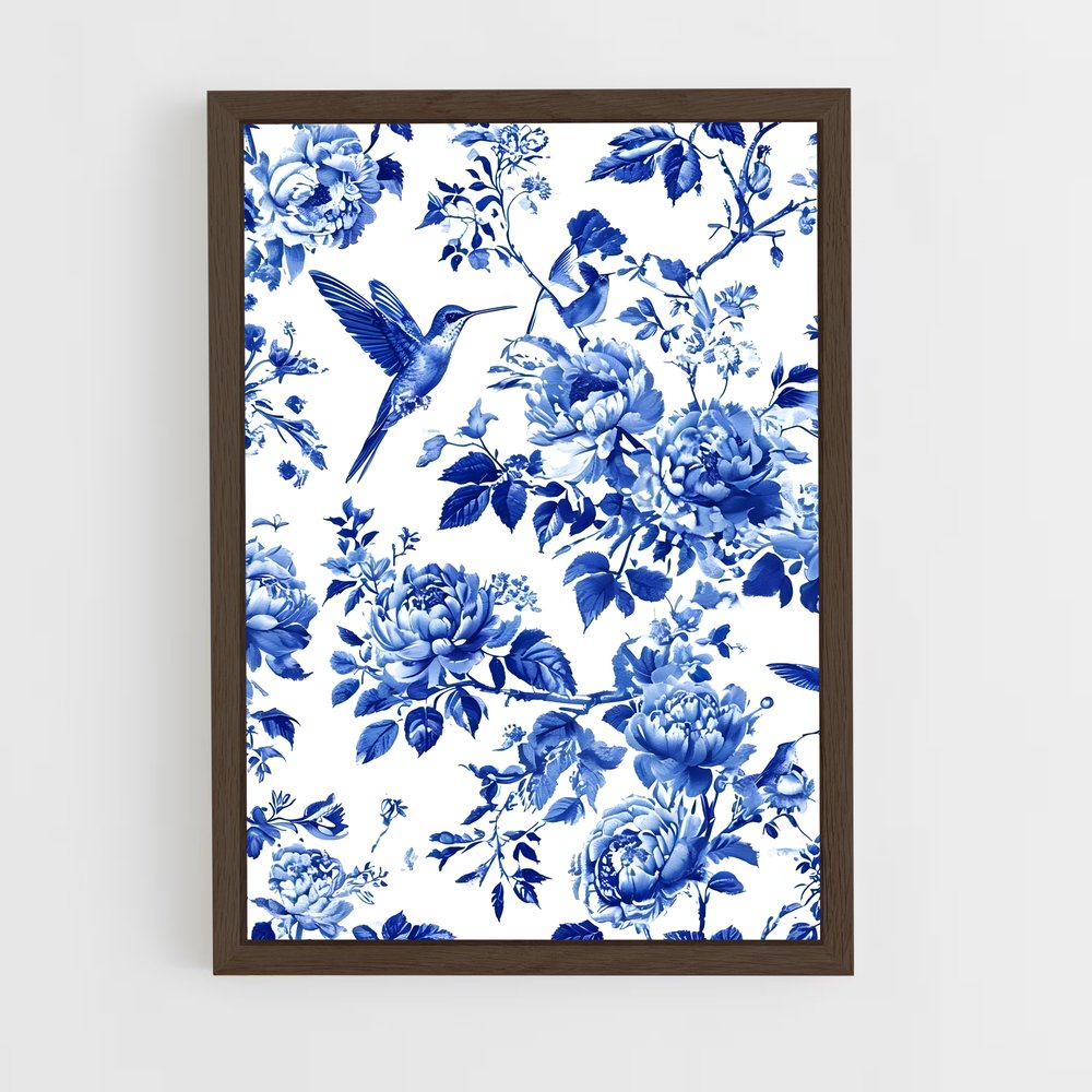ap-chinoiserie patterns-11 cadre Bois foncé