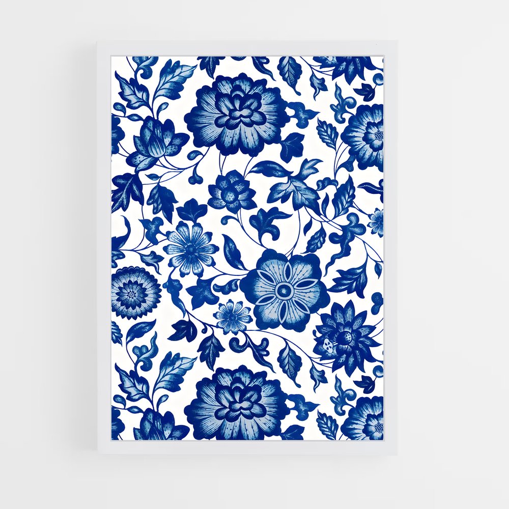 ap-chinoiserie patterns-2 cadre Blanc