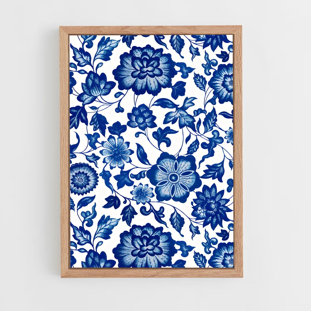 ap-chinoiserie patterns-2 cadre Bois clair