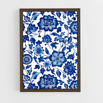 ap-chinoiserie patterns-2 cadre Bois foncé