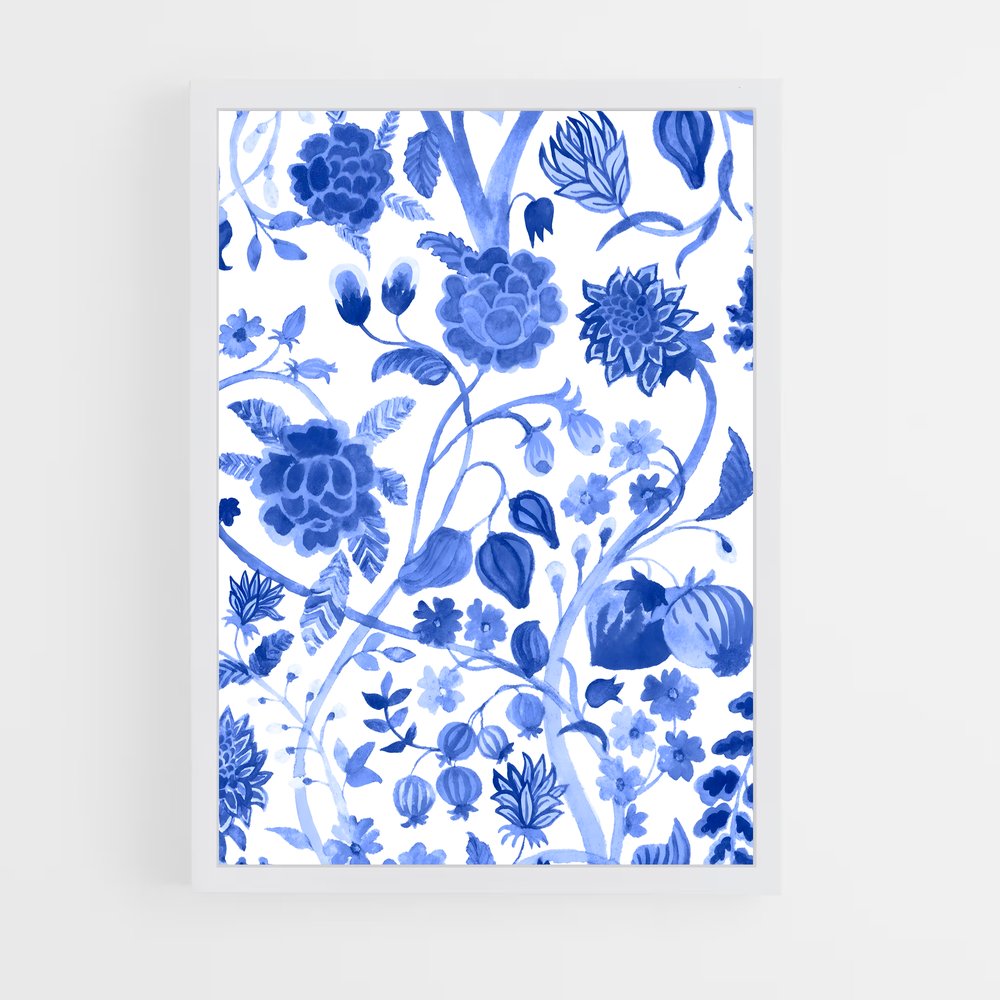 ap-chinoiserie patterns-4 cadre Blanc