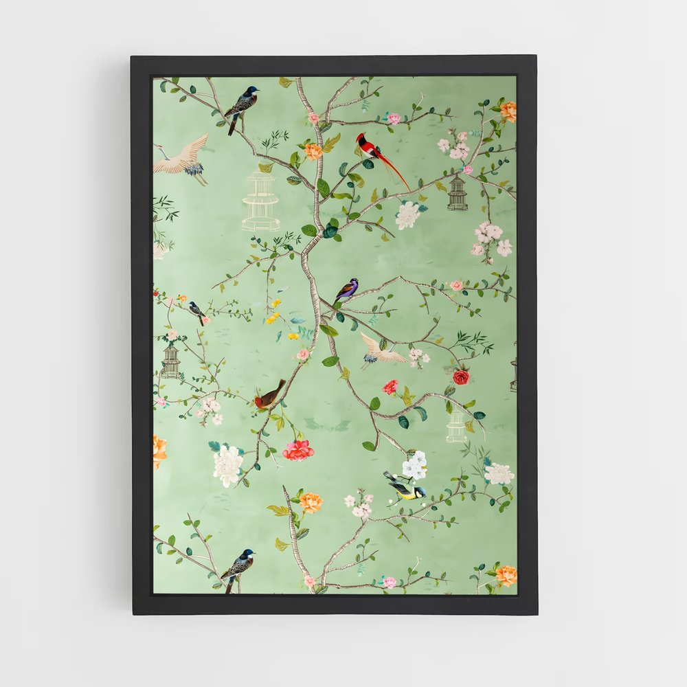 ap-chinoiserie patterns-5 cadre Noir