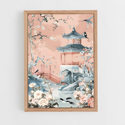 ap-chinoiserie patterns-7 cadre Bois clair