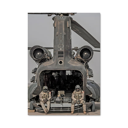 Poster Chinook ch-47 80945