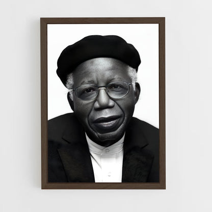 ap-chinua achebe-1 cadre Bois foncé