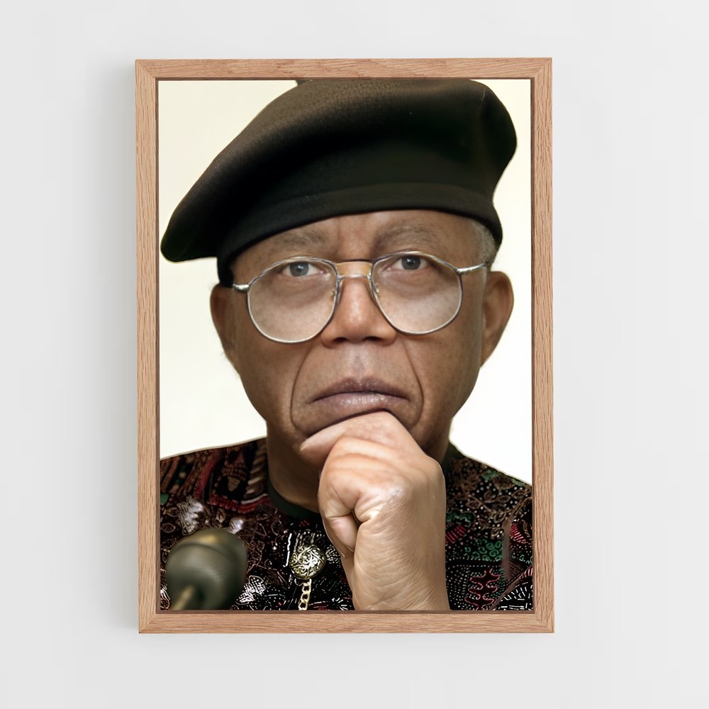 ap-chinua achebe-2 cadre Bois clair