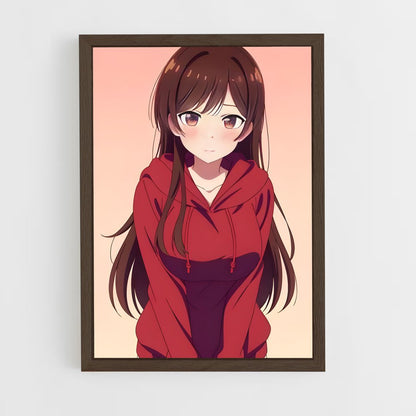 ap-chizuru mizuhara-2 cadre Bois foncé