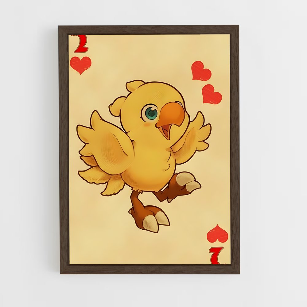 ap-chocobo-3 cadre Bois foncé
