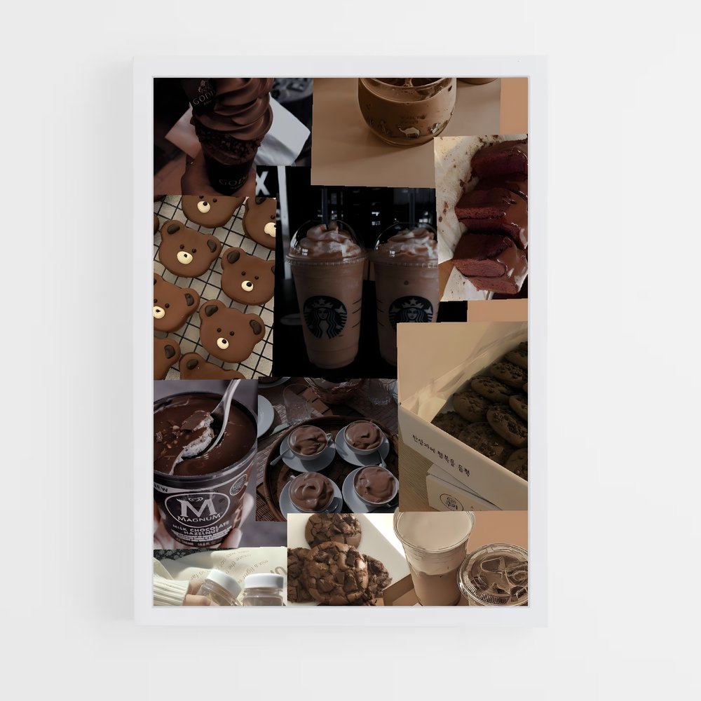 ap-chocolate-20 cadre Blanc