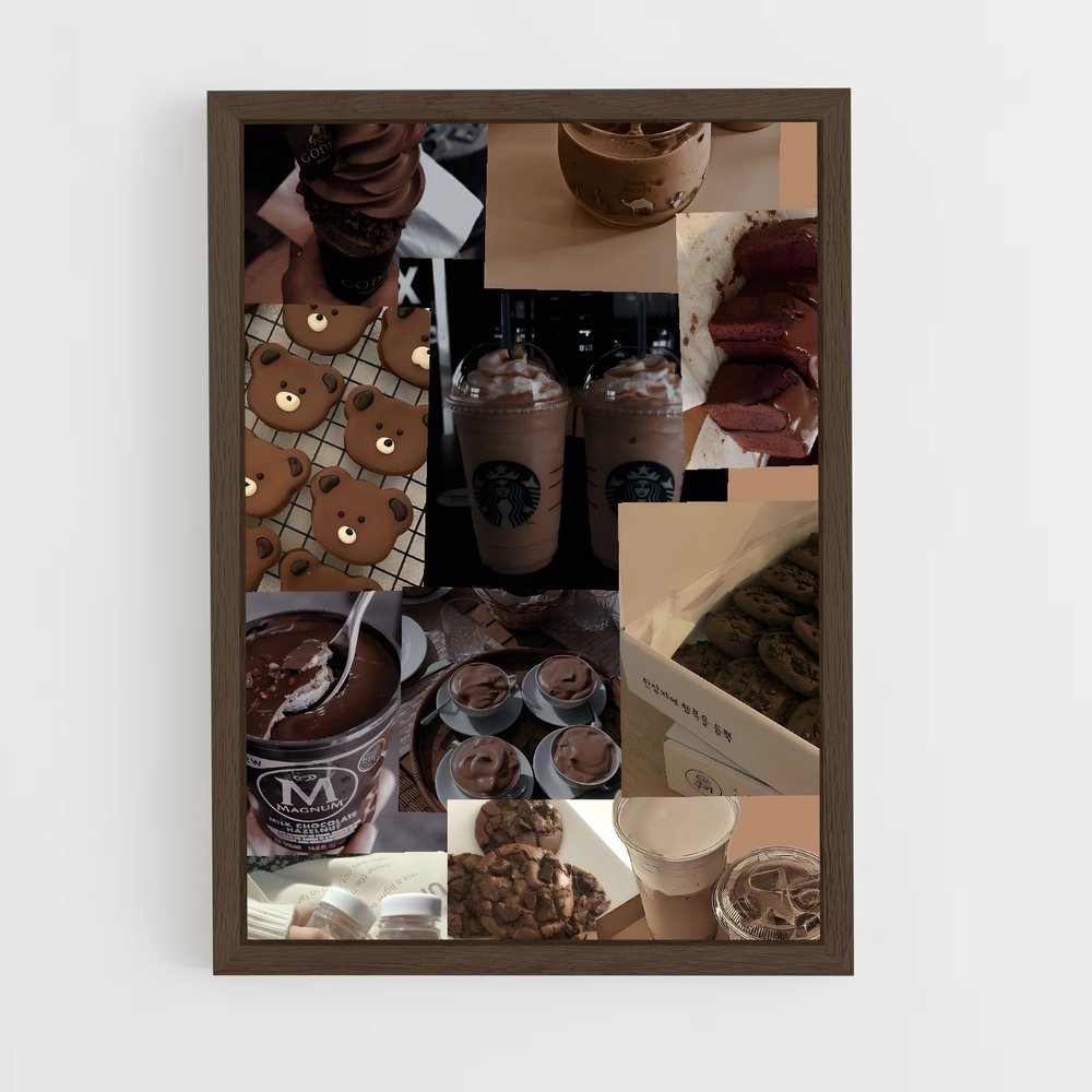 ap-chocolate-20 cadre Bois foncé