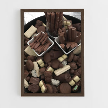 ap-chocolate-21 cadre Bois foncé