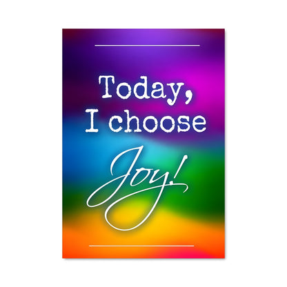 Poster Choose joy 26631