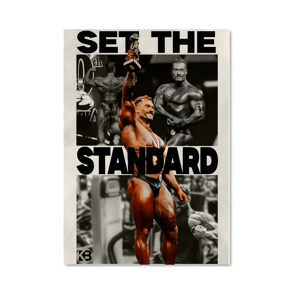 Poster Muscle & Détermination