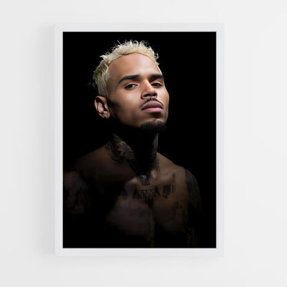 ap-chris brown-1 cadre Blanc