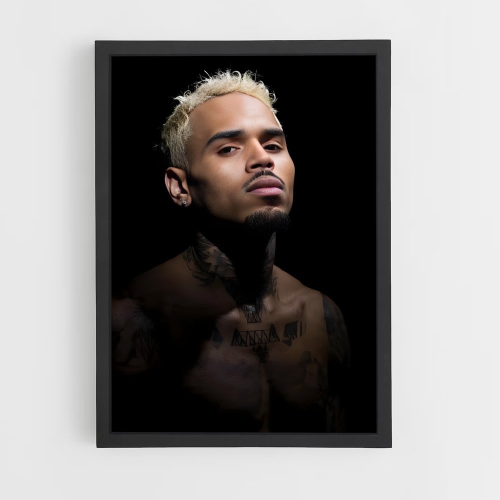 ap-chris brown-1 cadre Noir