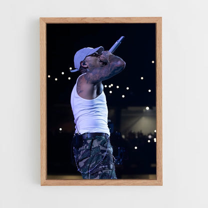 ap-chris brown-2 cadre Bois clair