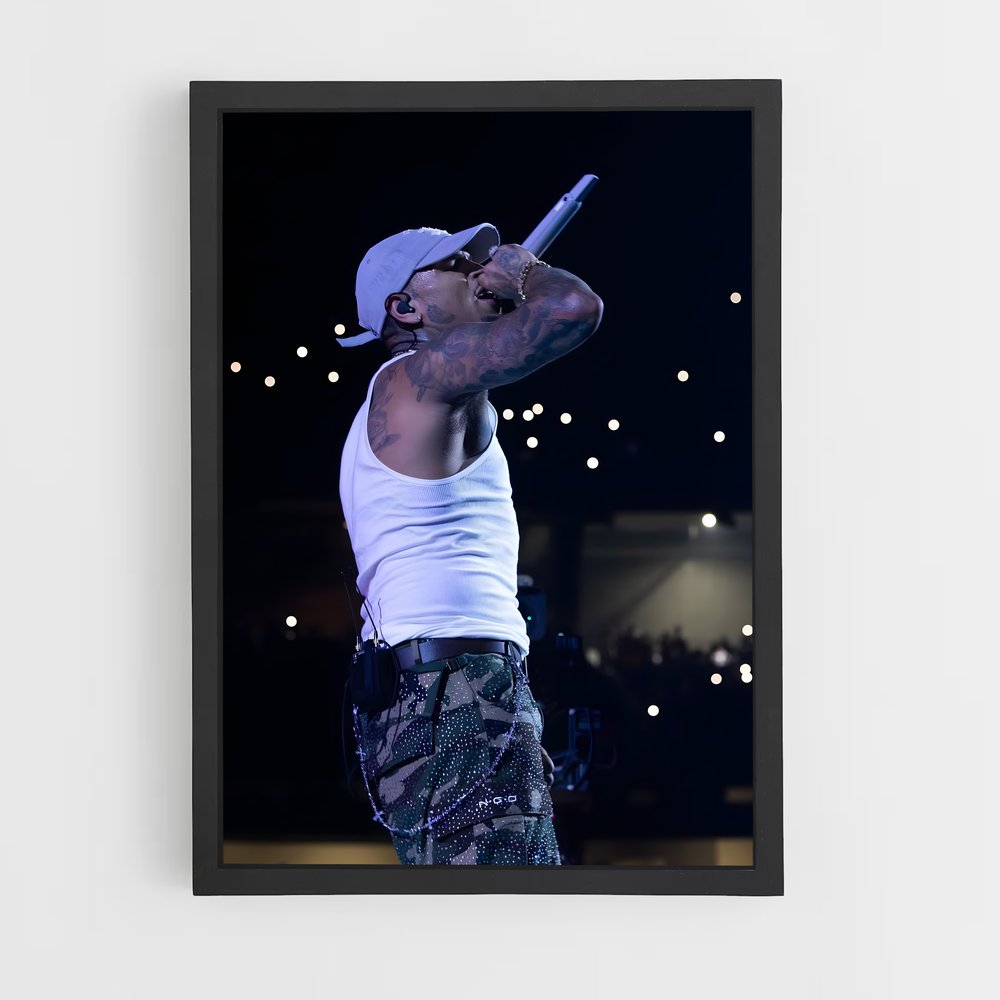 ap-chris brown-2 cadre Noir
