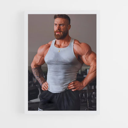 ap-chris bumstead-1 cadre Blanc