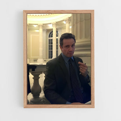 ap-chris cuomo-1 cadre Bois clair